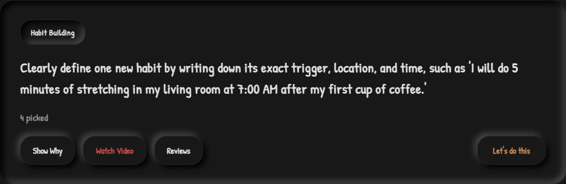 Action example: Define the trigger